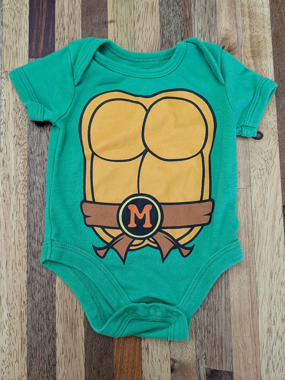 Michaelangelo TMNT Onesie for Baby